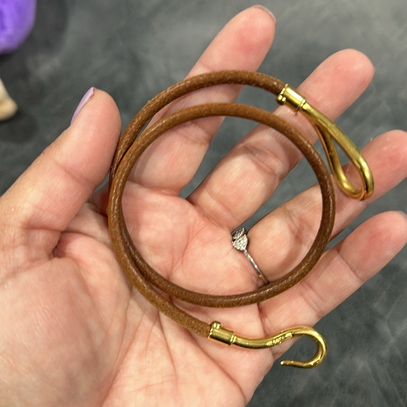 HERMES JUMBO HOOK BRACELET - Picture 5 of 8